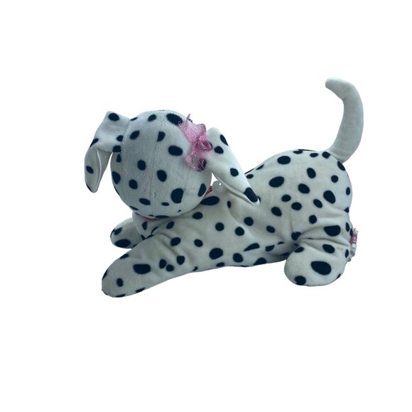 Puppy Surprise Jaxie the Dalmatian Mom Just Play Toy Dog Plush 2 Puppies - Picture 4 of 14